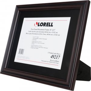 Lorell Two-toned Certificate Frame 49217 LLR49217