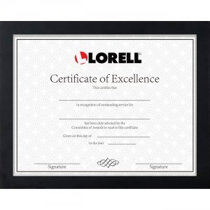 Lorell Certificate Frame 49218 LLR49218