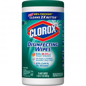 Clorox Bleach-Free Scented Disinfecting Wipes 01656BD CLO01656BD