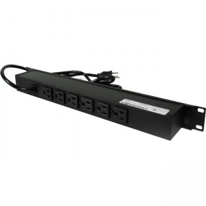 Wiremold Plug-In Outlet Center 6-Outlet Power Strip J06B0B