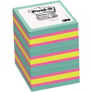 Post-it Super Sticky Notes Cubes 2027SSAFG3PK MMM2027SSAFG3PK