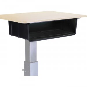 Lorell Sit-to-Stand School Desk Large Book Box 00077 LLR00077