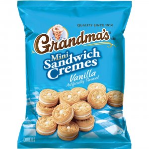 Quaker Oats Grandma's Vanilla Mini Cookie Cremes 45096 QKR45096