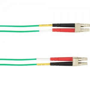 Black Box Fiber Optic Duplex Patch Network Cable FOCMRSMLCLCGN-400