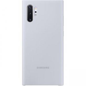 Samsung Galaxy Note10+ Silicone Cover, Silver EF-PN975TSEGUS