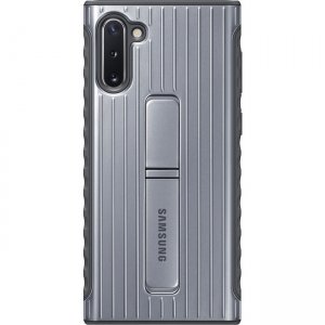 Samsung Galaxy Note10 Rugged Protective Cover, Silver EF-RN970CSEGUS