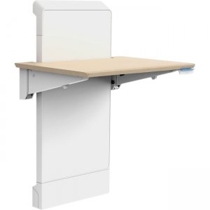 Ergotron WorkFit Elevate (mendota maple) Sit-Stand Wall Desk 24-804-S893
