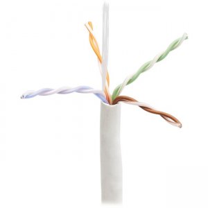 Tripp Lite Cat6 Ethernet Cable - CMP-LP 0.5A Plenum, White, 1000 ft N224-01K-WH-LP5