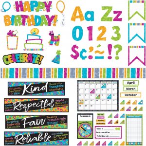 TREND Color Harmony Decorative Bulletin Board Set 90905 TEP90905