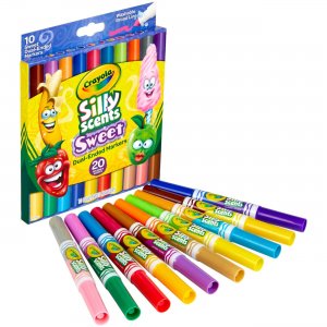 Crayola Silly Scents Sweet Dual-Ended Markers 588339 CYO588339