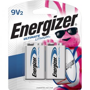 Energizer Ultimate Lithium 9V Battery L522BP2CT EVEL522BP2CT