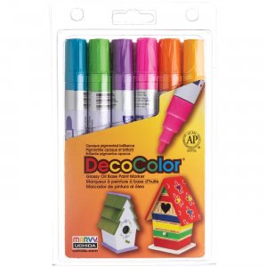 Marvy DecoColor Glossy Oil Base Paint Markers 3006C UCH3006C
