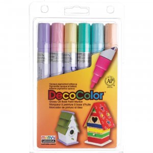 Marvy DecoColor Glossy Oil Base Paint Markers 3006B UCH3006B