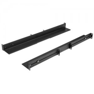 StarTech.com 1U Server Rack Rails With Adjustable Mounting Depth UNIRAILS1UB