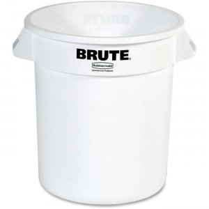 Rubbermaid Commercial Brute 10-gallon Vented Container 261000WHCT RCP261000WHCT
