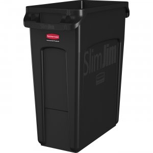 Rubbermaid Commercial Slim Jim 16G Vented Container 1955959CT RCP1955959CT