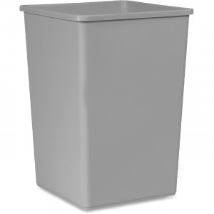 Rubbermaid Commercial Untouchable 35-gallon Container 3958GYCT RCP3958GYCT