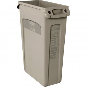 Rubbermaid Commercial Slim Jim Vented Container 354060BGCT RCP354060BGCT