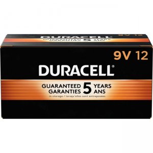 Duracell Coppertop Alkaline 9V Batteries 01601CT