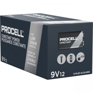 Duracell PROCELL Alkaline 9V Batteries PC1604BKDCT DURPC1604BKDCT