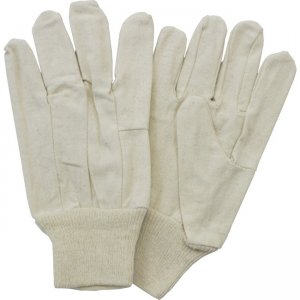 Safety Zone Cotton Polyester Canvas Gloves w/Knit Wrist GC08MN1PCT