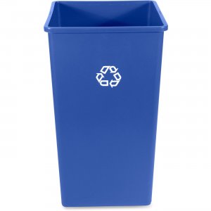 Rubbermaid Commercial 50-Gallon Square Recycling Container 395973BECT RCP395973BECT