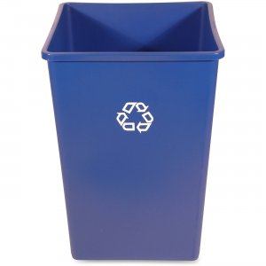 Rubbermaid Commercial 35G Square Recycling Container 395873BLUCT RCP395873BLUCT