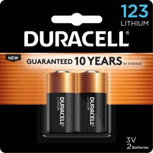 Duracell Lithium Photo Battery DL123AB2CT DURDL123AB2CT