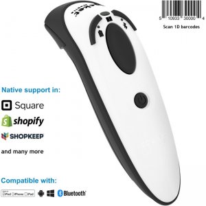 Socket Mobile DuraScan® , Linear Barcode Scanner, White CX3746-2398 D700