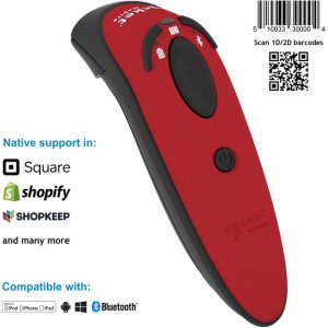 Socket Mobile DuraScan® , Universal Barcode Scanner, Red CX3740-2392 D740