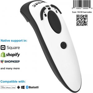 Socket Mobile DuraScan® , Universal Barcode Scanner, White CX3750-2402 D740