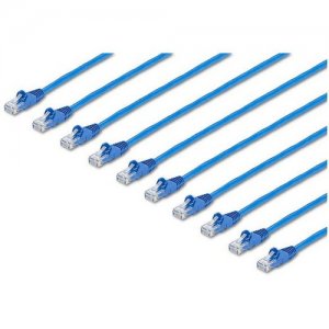 StarTech.com 1 ft. CAT6 Ethernet Cable - 10-Pack N6PATCH1BL10PK