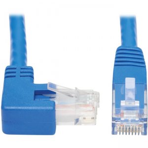 Tripp Lite Right-Angle Cat6 Ethernet Cable - 20 ft., M/M, Blue N204-020-BL-RA
