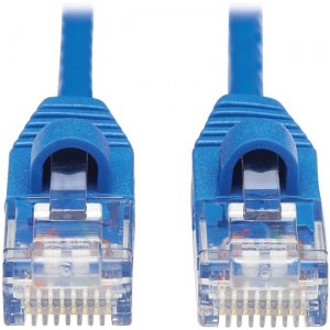 Tripp Lite Cat6a 10G Snagless Molded Slim UTP Network Patch Cable (M/M), Blue, 20 ft N261-S20-BL