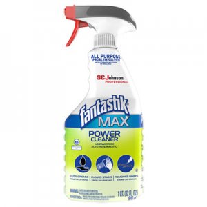 Fantastik MAX Power Cleaner, Pleasant Scent, 32 oz Spray Bottle, 8/Carton SJN323563 323563