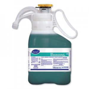 Diversey Crew Restroom Floor and Surface SC Non-Acid Disinfectant Cleaner, Fresh, 1.4 L Bottle, 2/Carton DVO101102189 101102189
