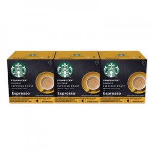 Nescafe Dolce Gusto Starbucks Coffee Capsules, Blonde Espresso Roast, 36/Carton NES94333 94333