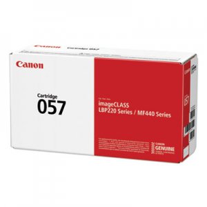 Canon 3009C001 (CRG-057) Toner, 3,100 Page-Yield, Black CNM3009C001 3009C001
