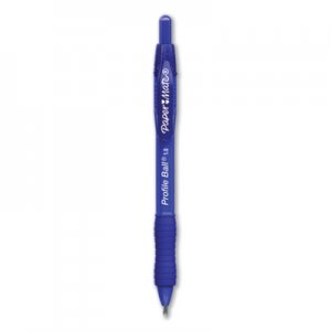 Paper Mate Profile Retractable Ballpoint Pen, Bold 1 mm, Blue Ink/Barrel, Dozen PAP2095462 2095462