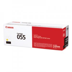 Canon 3013C001 (055) Toner, 2,100 Page-Yield, Yellow CNM3013C001 3013C001