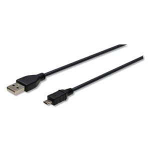 Innovera USB to Micro USB Cable, 3ft, Black IVR30006