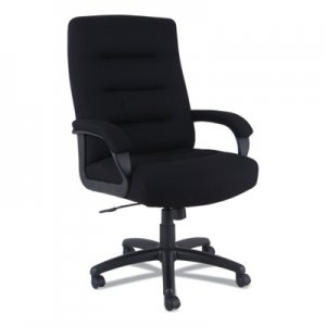 Alera Alera Kesson Series High-Back Office Chair, Supports up to 300 lbs., Black Seat/Black Back, Black Base ALEKS4110