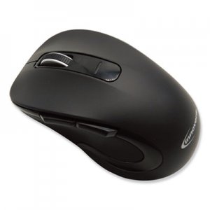 Innovera Mid-Size Wireless Optical Mouse with Micro USB, 2.4 GHz Frequency/32 ft Wireless Range, Right Hand Use