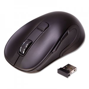 Innovera Hyper-Fast Scrolling Mouse, 2.4 GHz Frequency/26 ft Wireless Range, Right Hand Use, Black IVR62500