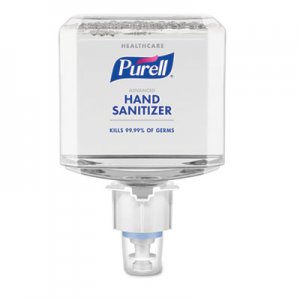 PURELL Healthcare Advanced Foam Hand Sanitizer, 1200 mL, Refreshing Scent, For ES4 Dispensers, 2/Carton GOJ505302 5053-02
