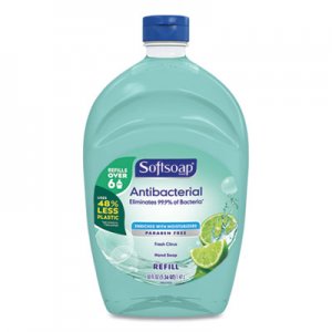 Softsoap Antibacterial Liquid Hand Soap Refills, Fresh, Green, 50 oz CPC45991EA US05266A