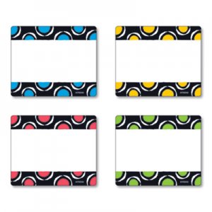 TREND Terrific Labels, 2 1/2 x 3, 4 Assorted Designs, 36 Labels TEPT68901 T68901