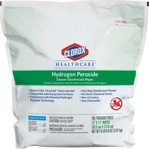 Clorox Healthcare Hydrogen Peroxide Disinfecting Wipes 30827BD CLO30827BD