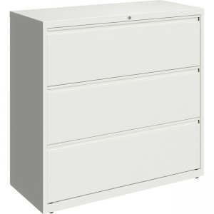 Lorell 42" White Lateral File 00034 LLR00034