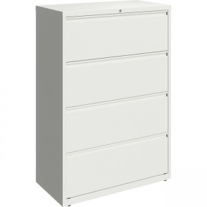 Lorell 36" White Lateral File - 4-Drawer 00031